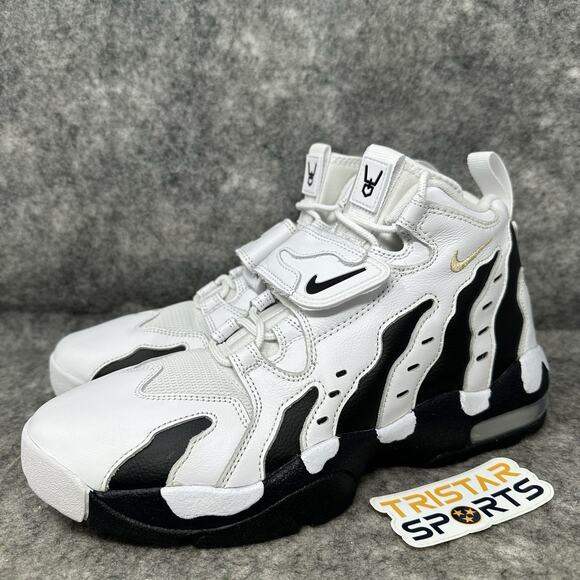 Nike Air DT Max '96 Shoes Mens Sz 10 White Black Colorado Away Deion HM9236-100 - Picture 1 of 8